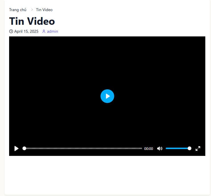Tin Video